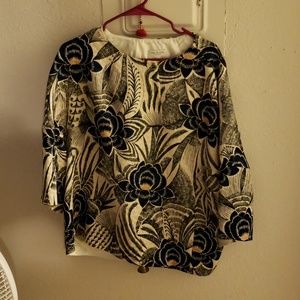 Dries Van Norten floral top